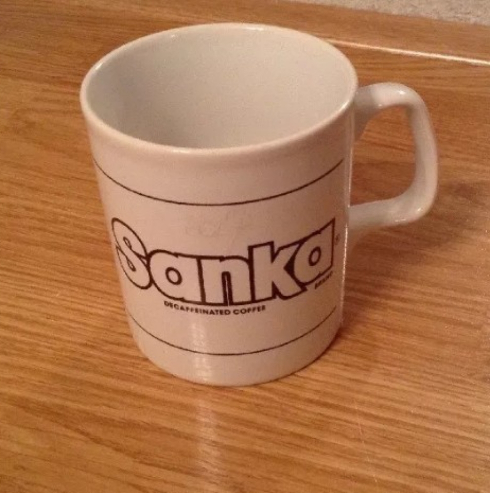Sanka mug Kiln Craft Staffordshire England